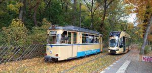 Tramvaj Gotha, kterou si odkoupil z Woltersdorfu liberecký dopravní podnik a Boveraclub. Foto: Boveraclub