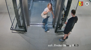Vandalismus na nádraží v Bubnech. Zdroj: Policie ČR