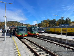 Nádraží Bečov nad Teplou. Autor: Zdopravy.cz/Ondřej Kubala
