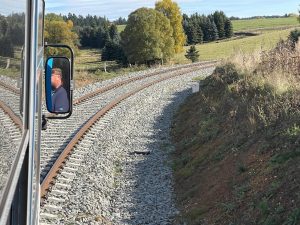Trať u Otročína je po rekonstrukci. Autor: Zdopravy.cz/Ondřej Kubala