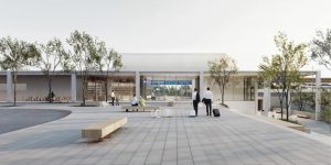 Podoba budoucího nádraží v Chomutově, vizualizace. Autor: BYRÓ architekti