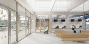 Podoba budoucího nádraží v Chomutově, vizualizace. Autor: BYRÓ architekti