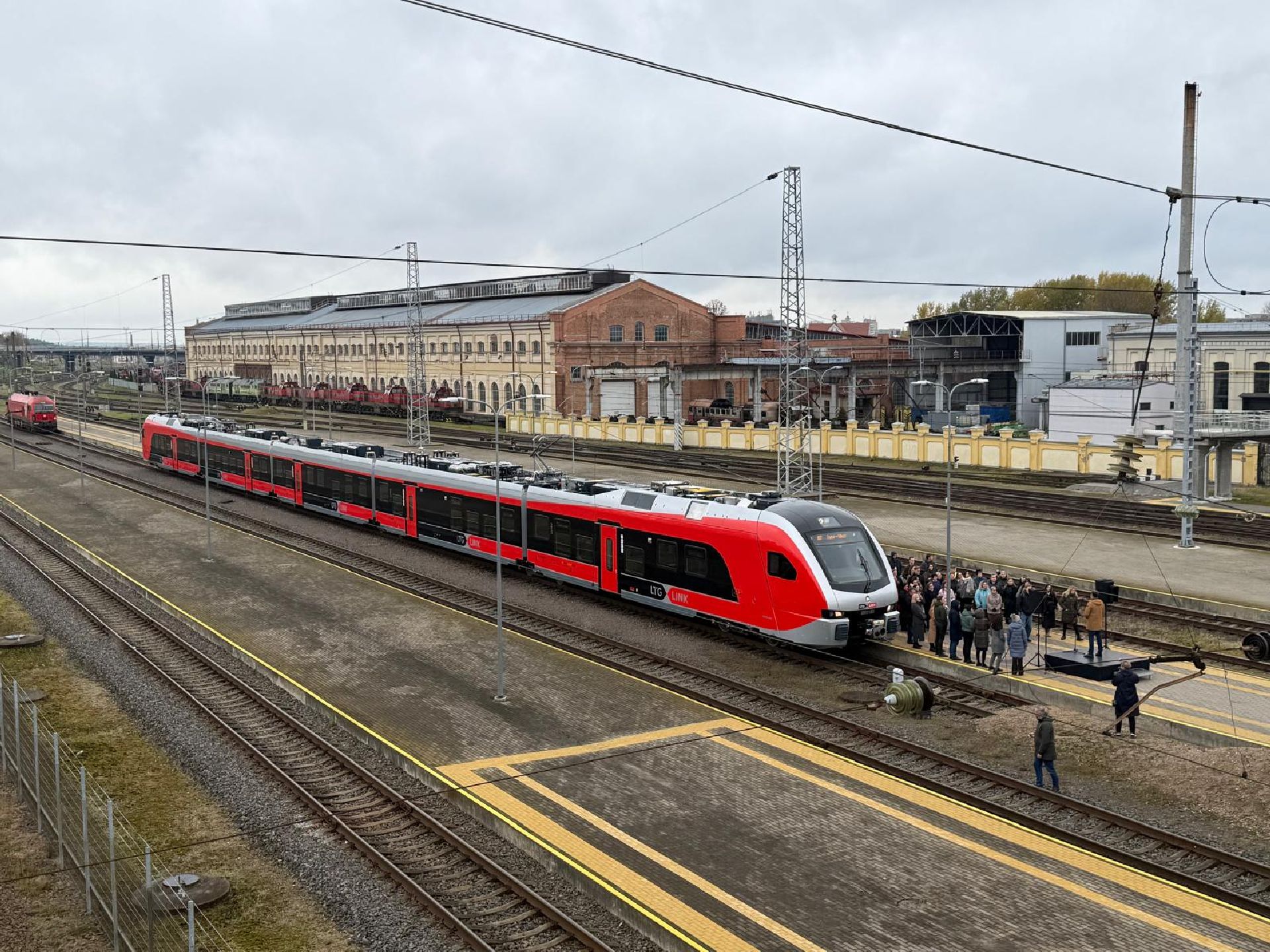 Nová jednotka Stadler Flirt pro LTG Link. Foto: Stadler Rail