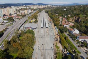 Brno-Královo Pole.
Zdroj: SŽ