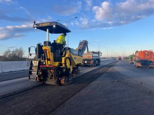 Oprava D10 u Prahy. Foto: ŘSD
