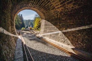 Oprava trati mezi Plasy a Mladoticemi. Foto: Správa železnic