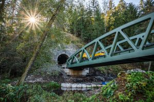 Oprava trati mezi Plasy a Mladoticemi. Foto: Správa železnic