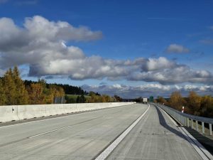 Opravená dálnice D5. Foto: ŘSD