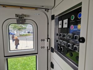 První souprava metra Škoda pro provoz v bulharském hlavním městě Sofii. Foto: Zdopravy.cz, Jan Nevyhoštěný