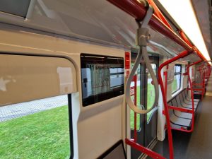 První souprava metra Škoda pro provoz v bulharském hlavním městě Sofii. Foto: Zdopravy.cz, Jan Nevyhoštěný