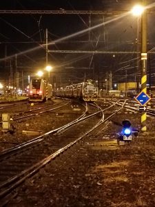 Vykolejení nákladního vlaku v Kolíně. Foto: Lukáš Chytil