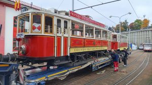 Odvoz tramvají Ringhoffer z Liberce. Foto: DPMLJ