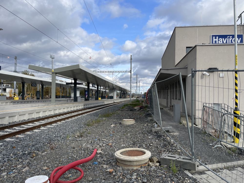 Modernizace stanice Havířov. Foto: msstavby.cz