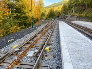 Do Dolního Polubného dojedou vlaky až 31. října, kdy dojde ke zprovoznění celého úseku až do Kořenova. Foto: Jan Sůra / Zdopravy.cz