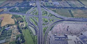 Vizualizace křižovatky D1 a D2 v Brně. Foto: ŘSD