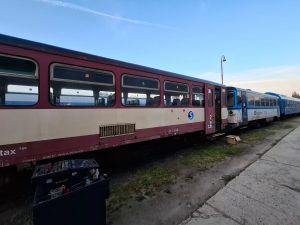 Motorák 810 poslouží jako zázemí pro sportovce v České Třebové. Pramen: PARI CZ Servis