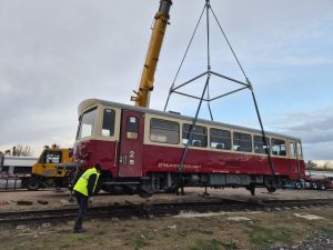 Motorák 810 poslouží jako zázemí pro sportovce v České Třebové. Pramen: PARI CZ Servis