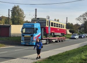 Motorák 810 poslouží jako zázemí pro sportovce v České Třebové. Pramen: PARI CZ Servis