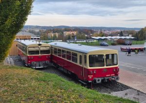 Motorák 810 poslouží jako zázemí pro sportovce v České Třebové. Pramen: PARI CZ Servis