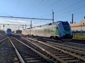 Mimořádnost polského Pendolina ve Studénce.
Foto: Drážní inspekce