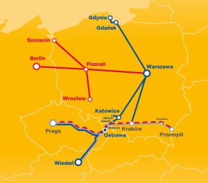 Plány RegioJetu pro JŘ 2026/2027Zdroj: RegioJet