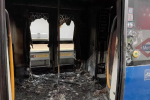 Exploze baterie v madridském metru. Foto: Battery World