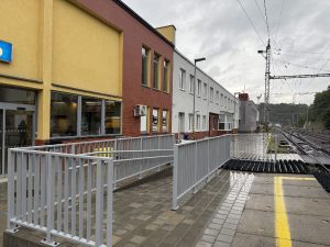 Upravený služební přechod v Blansku. Foto: Pavla Komárková / Městský úřad Blansko