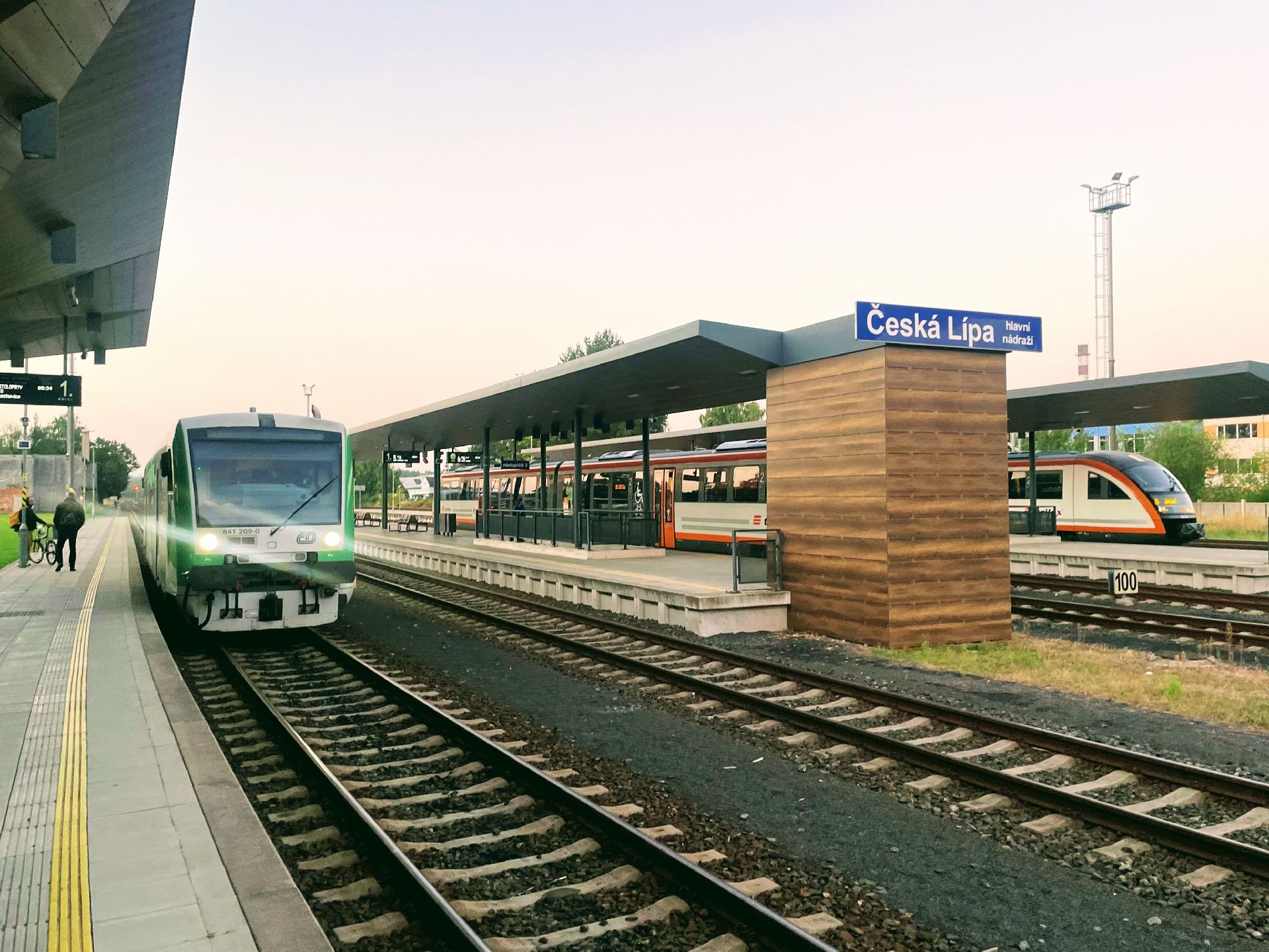 Stanice Česká Lípa hlavní nádraží. Foto: Jan Sůra / Zdopravy.cz