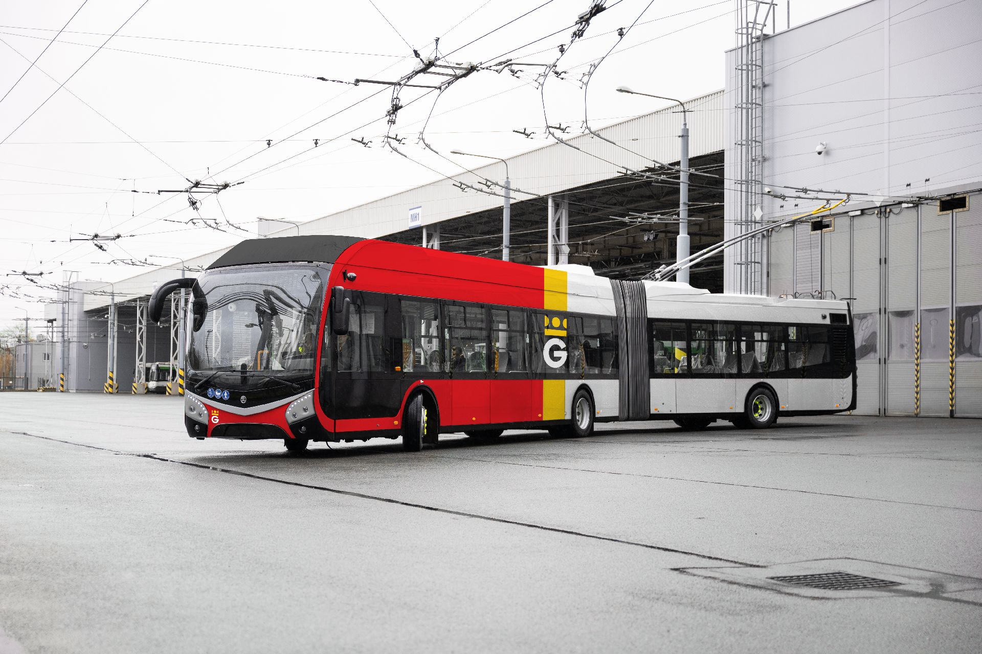 Nový barevný design pro Dopravní podnik města Hradce Králové. Foto: DPHK
