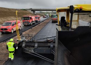 Práce na D35 Janov - Opatovec. Foto: ŘSD