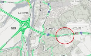 Komořanský tunel na Pražském okruhu. Zdroj: ŘSD