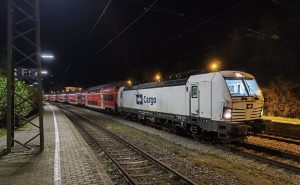 Přeprava první soupravy NIM Express na generální opravu. Foto: ČD Cargo