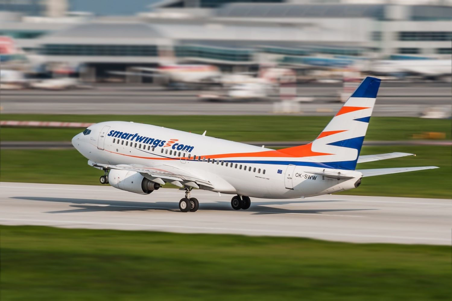 Boeing 737-700 letecké společnosti Smartwings. Zdroj: Smartwings