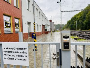 Upravený služební přechod v Blansku. Foto: Pavla Komárková / Městský úřad Blansko