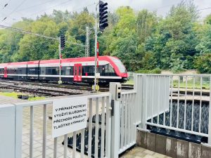Upravený služební přechod v Blansku. Foto: Pavla Komárková / Městský úřad Blansko