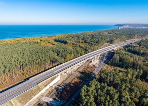 Poslední úsek silnice S3. Foto: Mateusz Grzeszcuk / GDDKIA
