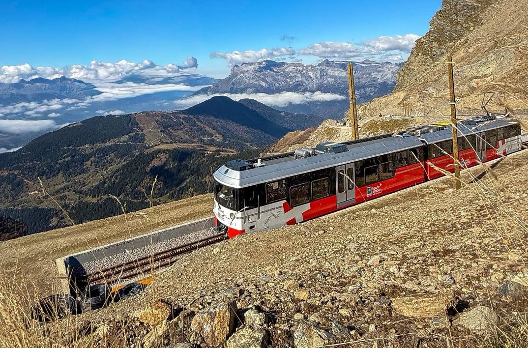 Nová konečná pro Tramway du Mont-Blanc. Foto: Compagnie du Mont-Blanc