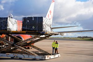 Nákladní let Supernova Airlines z Liege do Ostravy.
Zdroj: Liege Airport