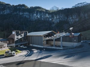 Lanová dráha Weglosen – Seebli. Foto: Garaventa