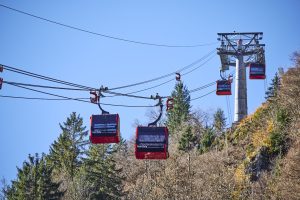 Lanová dráha Weglosen – Seebli. Foto: Garaventa