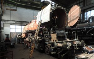 Lokomotiva 556.0298 v Lužné. Foto: ČD Nostalgie