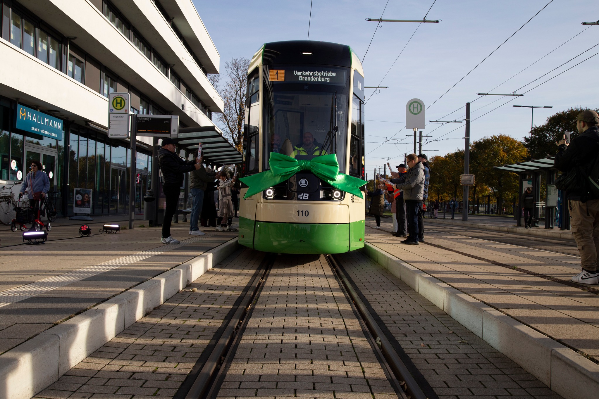 Tramvaj Škoda 48T. Foto: Verkehrsbetriebe Brandenburg an der Havel