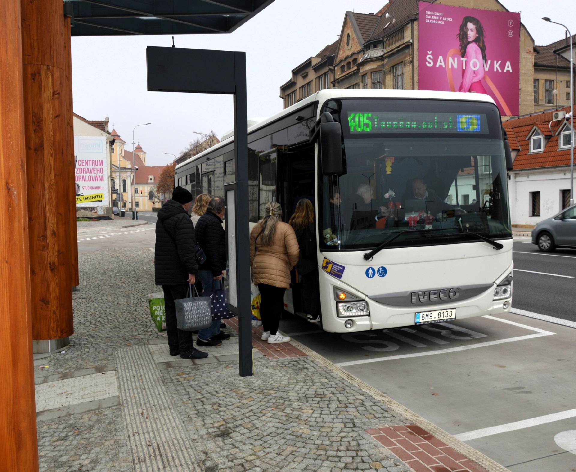 Nový autobusový terminál v Prostějově. Foto: Statutární město Prostějov