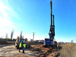 Výstavba přeložky silnice I/16 v Jizerním Vtelnu (listopad 2025). Foto: ŘSD