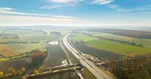 Stavba D35, úsek Sadová - Plotiště. Foto: MI Roads