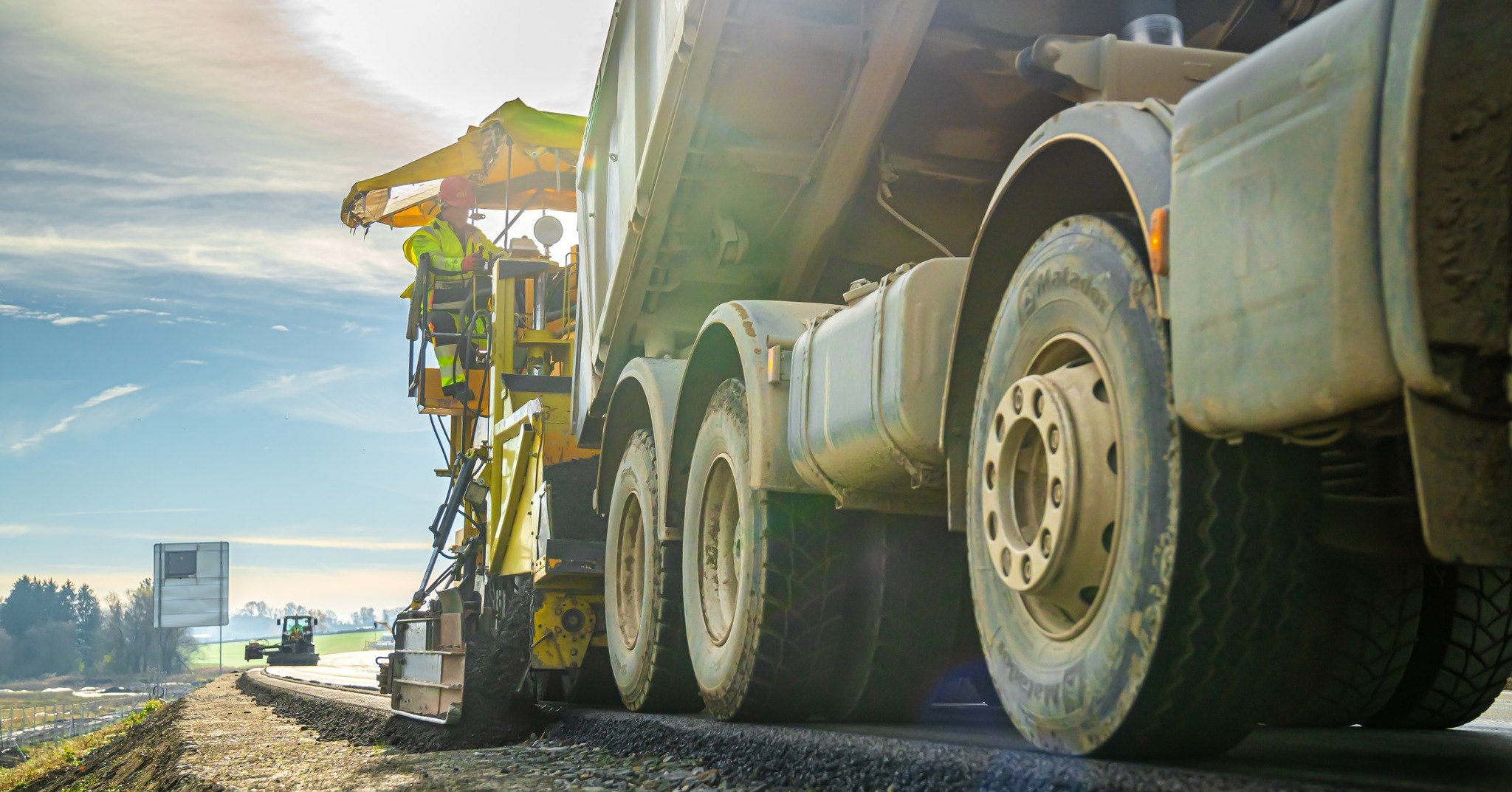 Stavba D35, úsek Sadová - Plotiště. Foto: ŘSD
