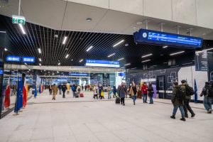 Modernizovaná stanice Warszawa Zachodnia.
Foto: Rafał Trzaskowski