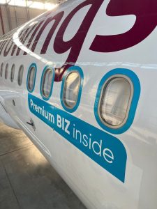 Eurowings Premium BIZ.
Zdroj: Eurowings