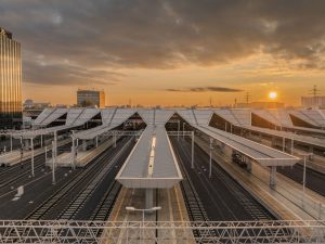 Modernizovaná stanice Warszawa Zachodnia. Foto: Budimex