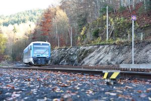 Slavnostní otevření zubačky po opravě 6.11. 2025. Foto: Filip Trdla / Liberecký kraj